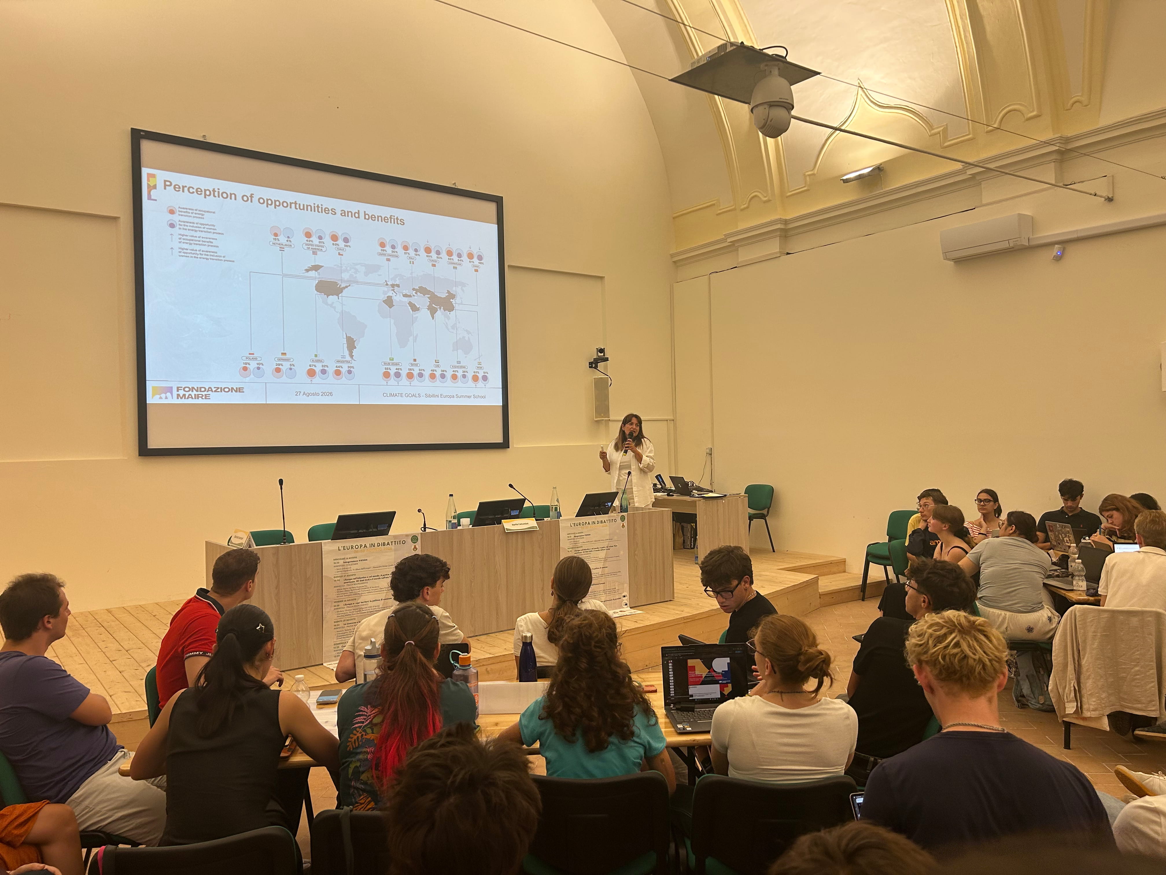 FONDAZIONE MAIRE – ETS ALLA SIBILLINI EUROPA SUMMER SCHOOL: COMPETENZE E TRANSIZIONE ENERGETICA AL CENTRO DEL DIALOGO CON LE NUOVE GENERAZIONI