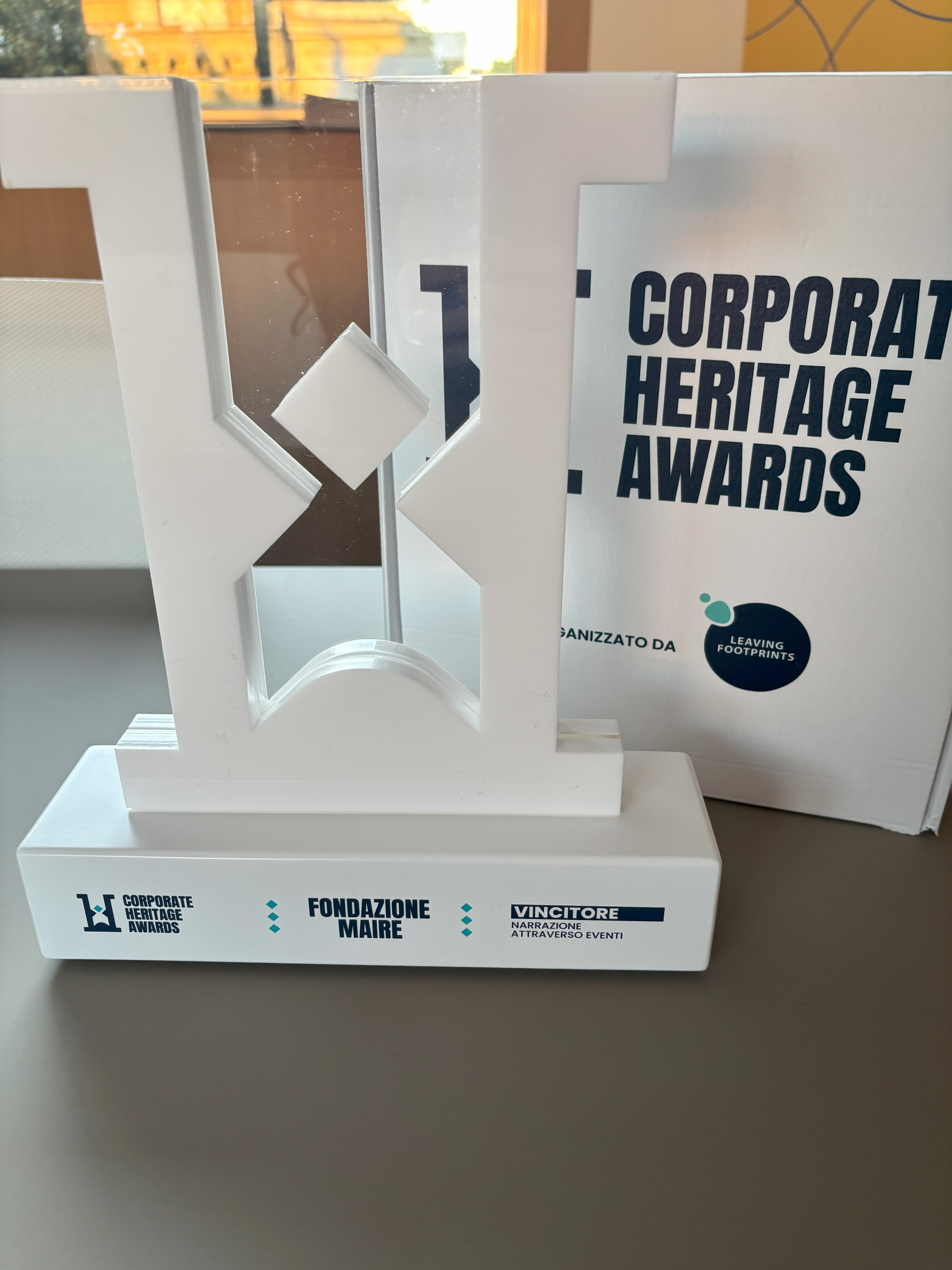 The rewards of placing your heart into the challenge: together we won the Corporate Heritage Awards 2024!