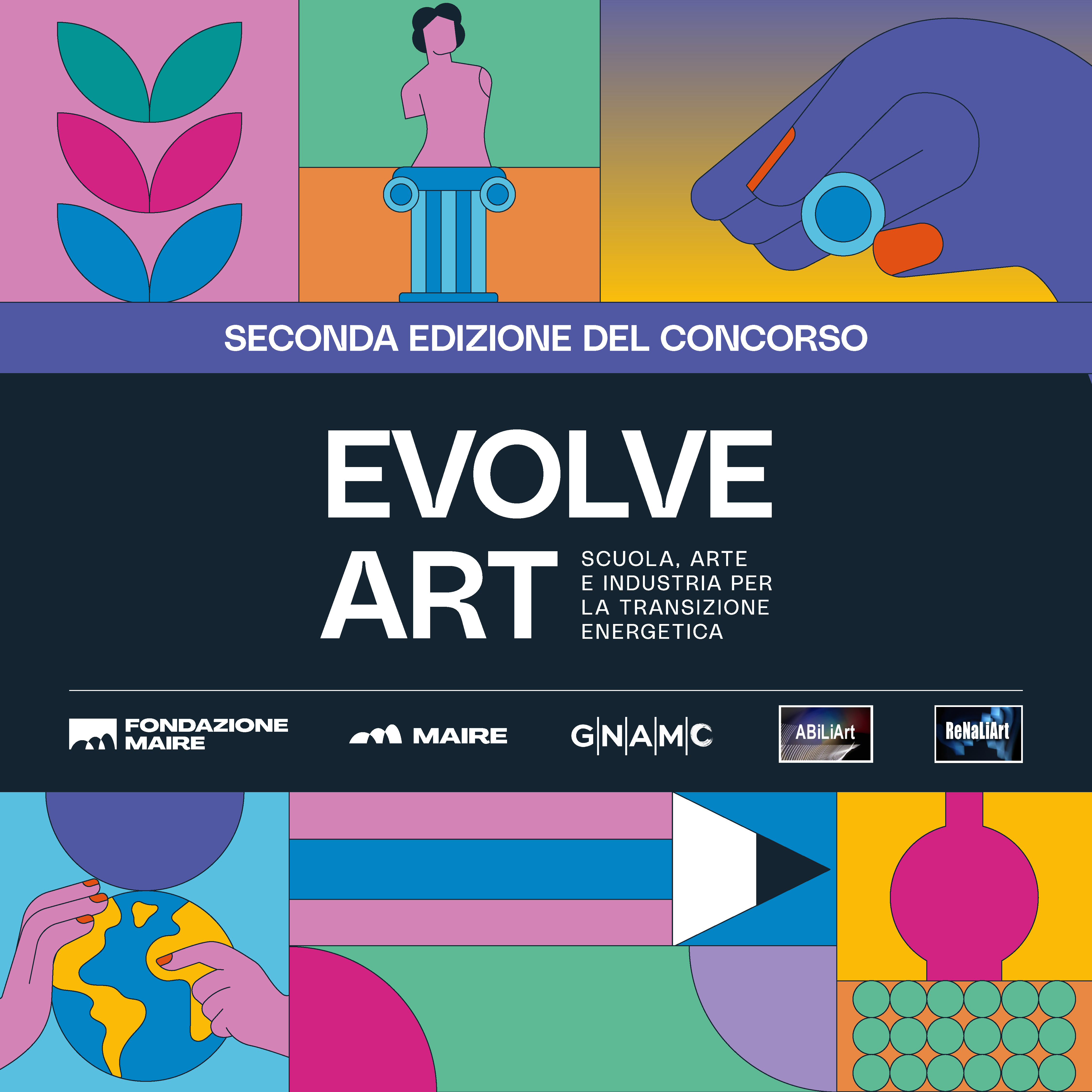 EvolveArt, II edizione del corcorso: selezionati gli otto progetti finalisti